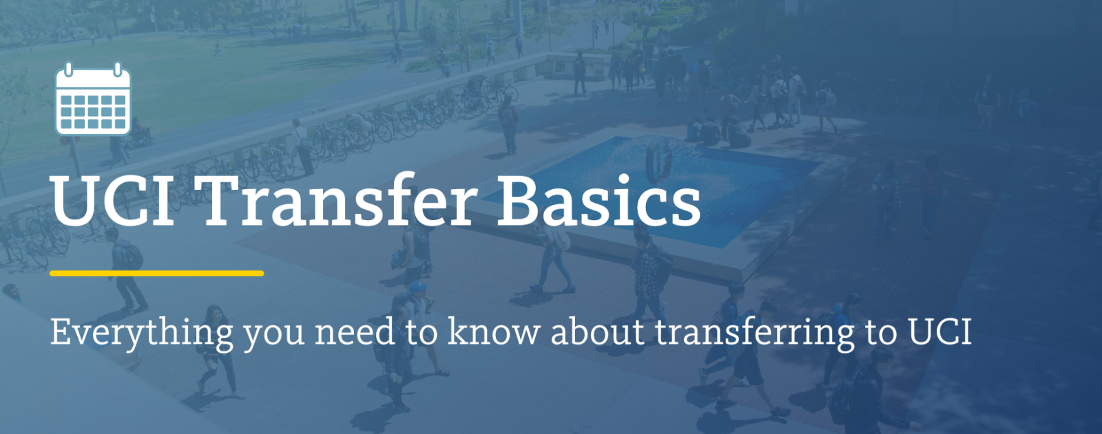 UCI Virtual Events for Transfers